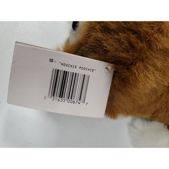 PBC International Tag Alongs Stuffed Dog Hoochie Poochie St. Bernard 10 Inch - Picture 11 of 13